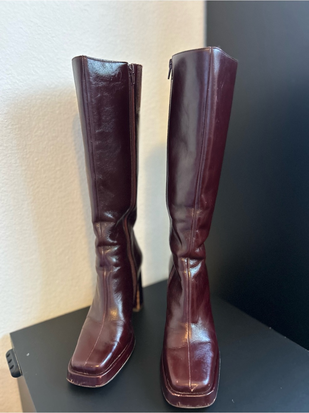 Jeffrey Campbell Women's Maximal Platform High Block Heel Boots Size 7.5 - Picture 2 of 15